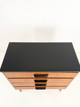 Load image into Gallery viewer, Scandinavisch Ladekast Teak / Zwart
