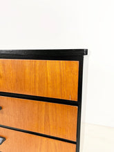 Load image into Gallery viewer, Scandinavisch Ladekast Teak / Zwart

