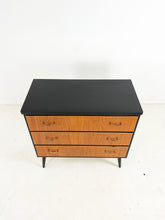 Afbeelding in Gallery-weergave laden, Scandinavisch Ladekast Teak / Zwart
