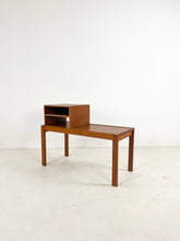 Afbeelding in Gallery-weergave laden, Teakhouten Bankje / Bijzettafel
