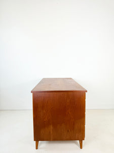 Vintage Teak Bureau uit Zweden