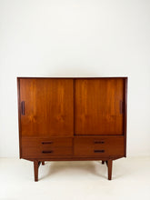 Load image into Gallery viewer, Deense Teak Highboard / Dressoir
