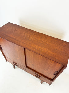 Deense Teak Highboard / Dressoir