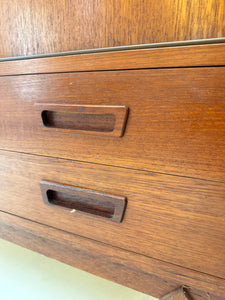 Deense Teak Highboard / Dressoir