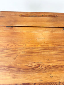 Zweedse Vintage Schoolbank