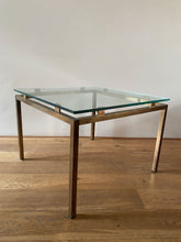 Load image into Gallery viewer, Glass sofa table
