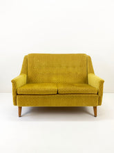 Load image into Gallery viewer, &lt;tc&gt;Yellow Velvet Sofa&lt;/tc&gt;
