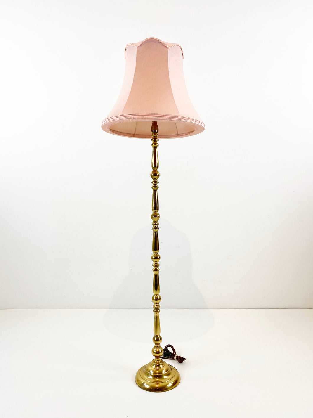 Messing Vloerlamp