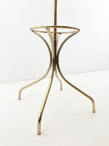 Gold plated coat rack