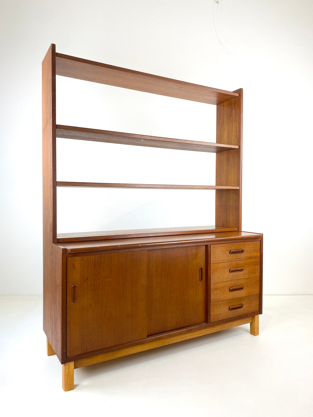 Scandinavian Teak Wall Unit