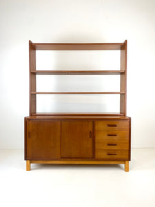 Scandinavian Teak Wall Unit