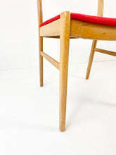 Load image into Gallery viewer, Red Upholstered Chair
