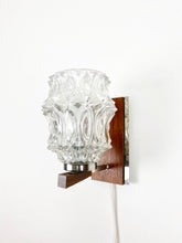 Afbeelding in Gallery-weergave laden, Glazen Wandlamp
