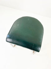 Load image into Gallery viewer, Green Leather Stool
