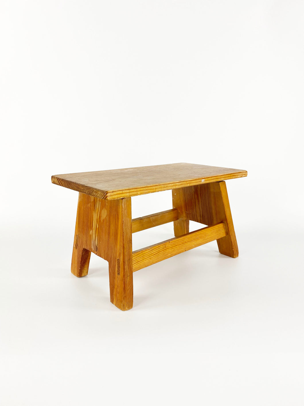 Wooden Footstool