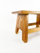 Load image into Gallery viewer, Wooden Footstool
