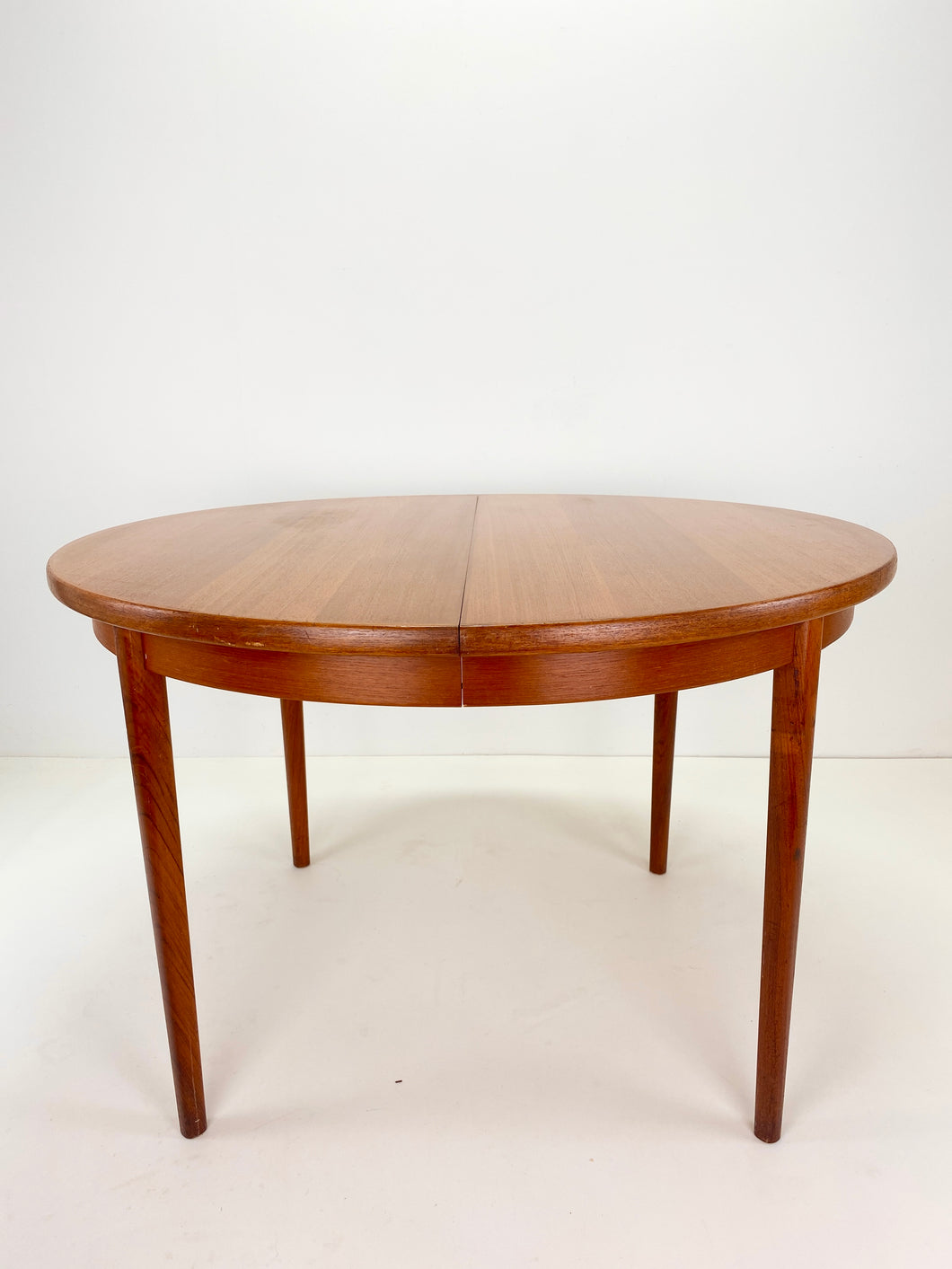 Round Vintage Teak Table