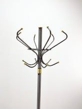 Load image into Gallery viewer, Chrome Vintage Coat Rack
