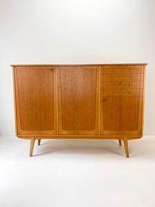 Teak Highboard