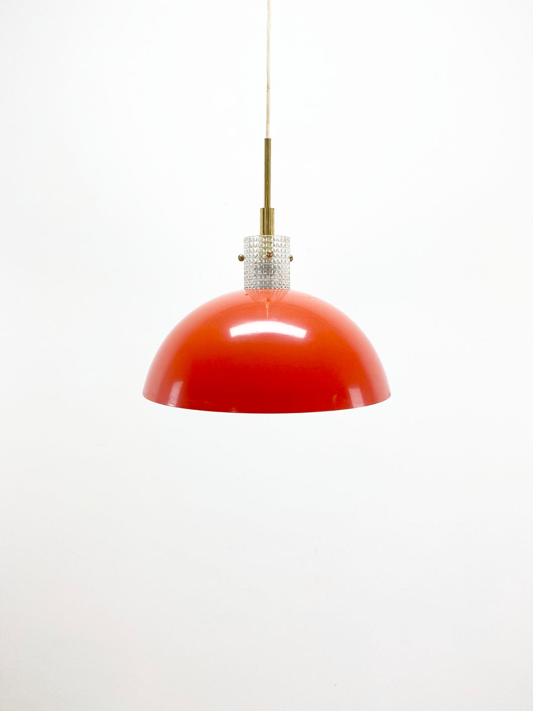 Metal Orange Lamp