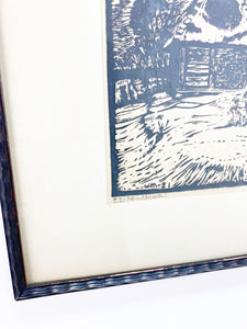 Zweedse Lithografie uit 1921