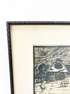 Zweedse Lithografie uit 1921