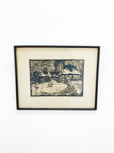 Afbeelding in Gallery-weergave laden, Zweedse Lithografie uit 1921
