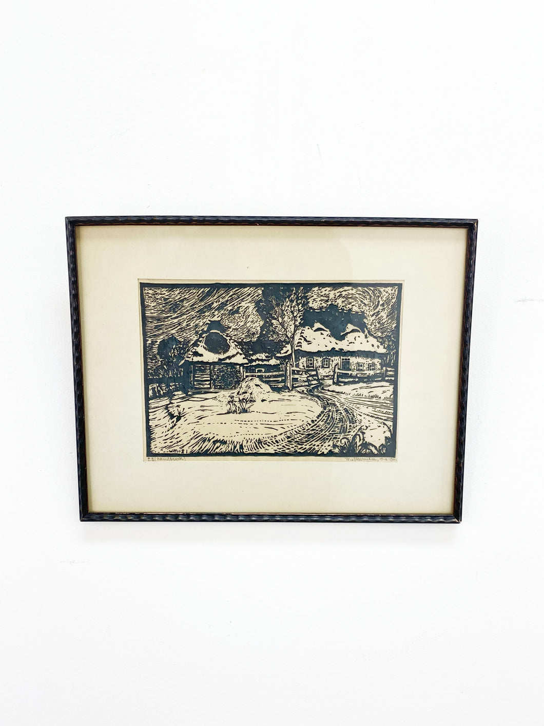 Zweedse Lithografie uit 1921