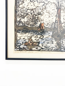 Kleuren Lithografie uit 1932