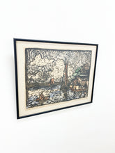 Afbeelding in Gallery-weergave laden, Kleuren Lithografie uit 1932
