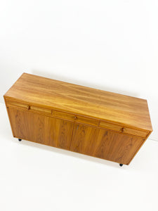 Zweedse Teak Vintage Dressoir, Bertil Fridhagen voor Bodafors
