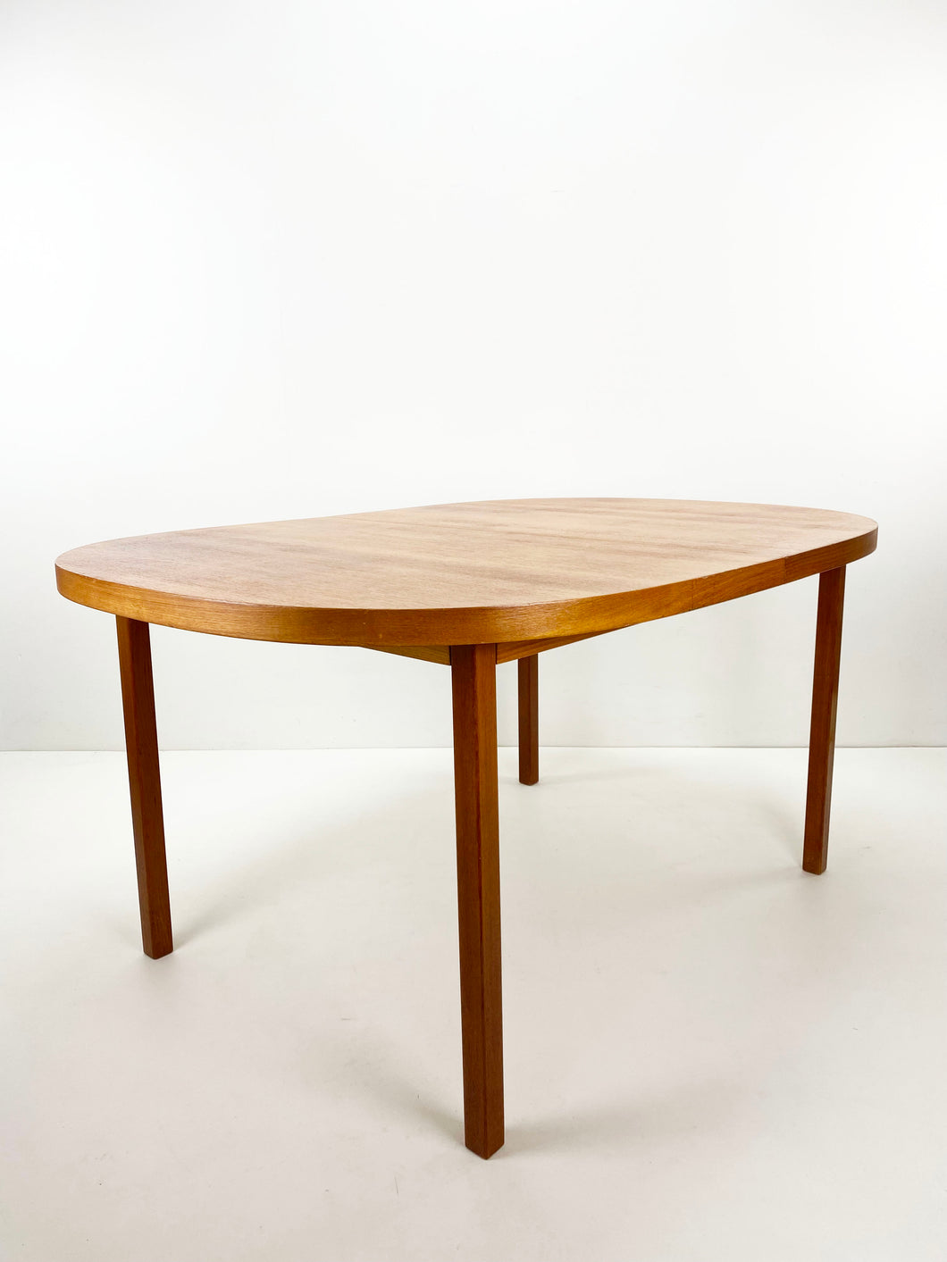Ovale Vintage Teak Eettafel