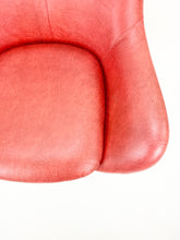 Load image into Gallery viewer, &lt;transcy&gt;Red Imitation Leather Armchair&lt;/transcy&gt;
