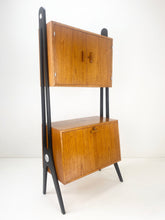Load image into Gallery viewer, Vintage Teak Keukenkast / Wandkast
