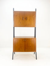 Load image into Gallery viewer, Vintage Teak Keukenkast / Wandkast
