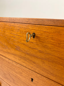Teak Nachtkast / Ladekast
