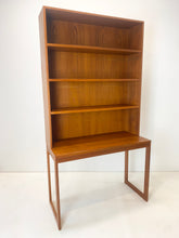 Afbeelding in Gallery-weergave laden, Teak Boekenkast / Bureau
