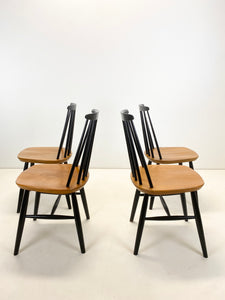 Ilmari Tapiovaara Style Stoelen (set van 4)