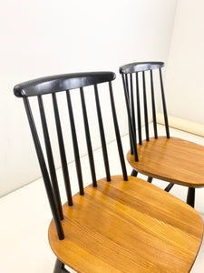 Ilmari Tapiovaara Style Stoelen (set van 4)