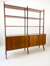 Afbeelding in Gallery-weergave laden, Teak Wandkast / Boekenkast
