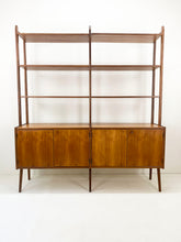 Afbeelding in Gallery-weergave laden, Teak Wandkast / Boekenkast
