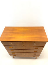 Load image into Gallery viewer, Hoge Mid-Century Teak Ladekast
