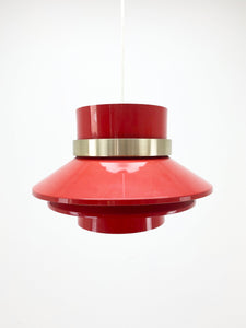 Rode Metalen Hanglamp